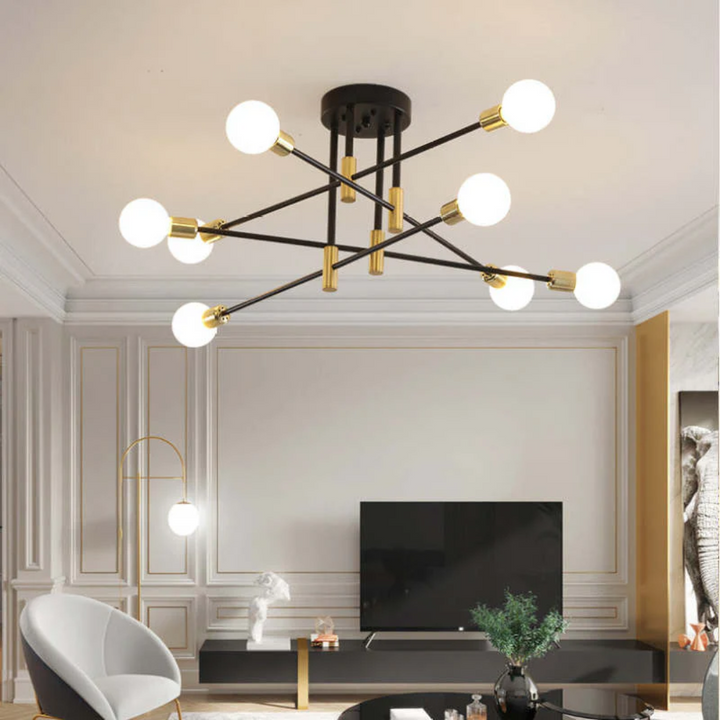 Luksus LED Taklampe for Stue Skanto