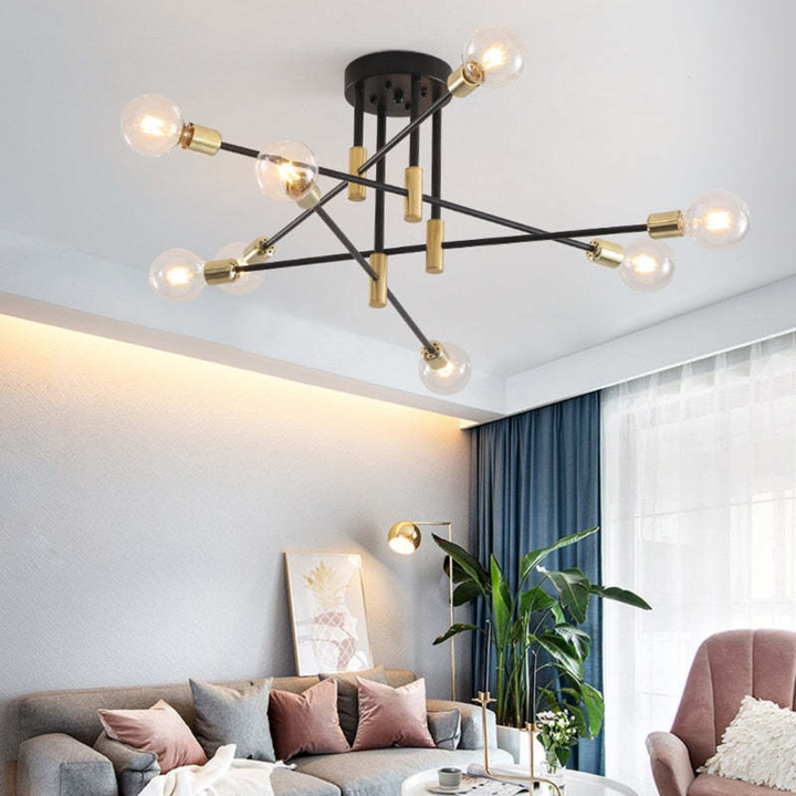 Luksus LED Taklampe for Stue Skanto