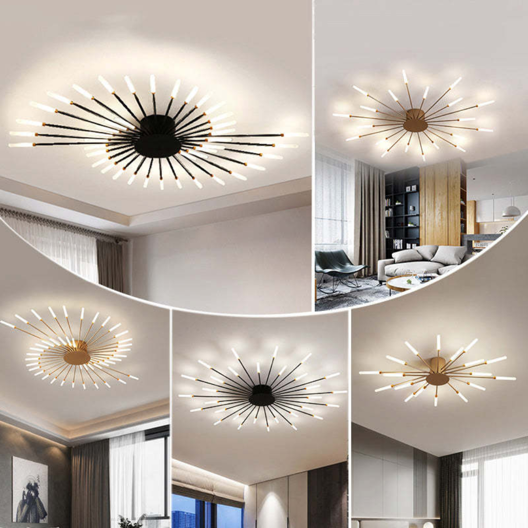 Skanto | Moderne Stor LED Taklampe - LumenMax