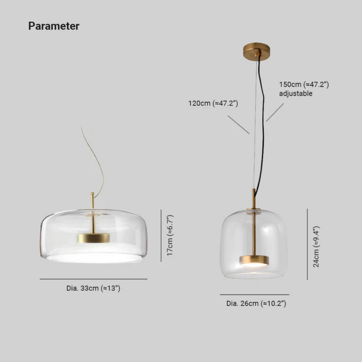 Retro LED Pendant Light - VintageGlow | Skanto