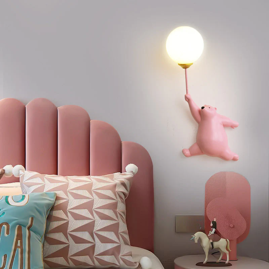 Designer Bear LED Vegglampe - TeddyGlow | Skanto