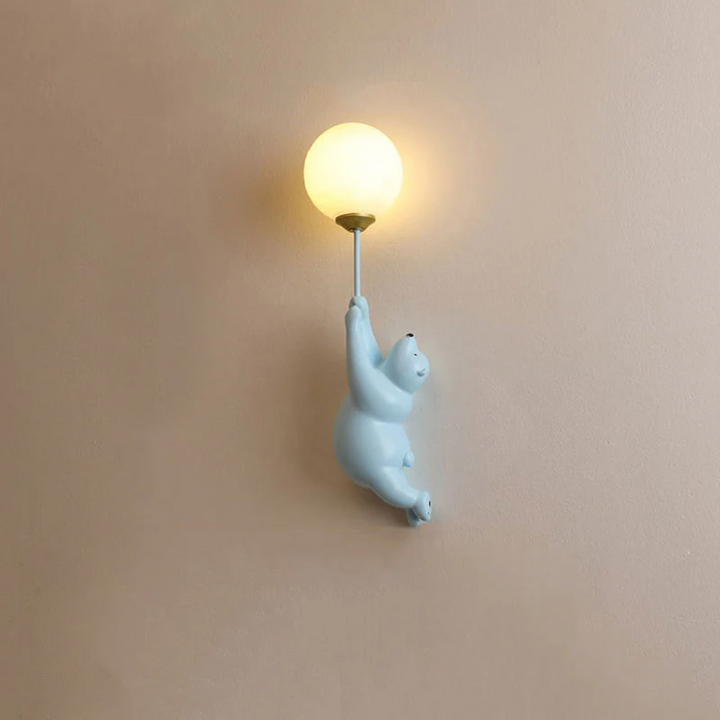 Designer Bear LED Vegglampe - TeddyGlow | Skanto