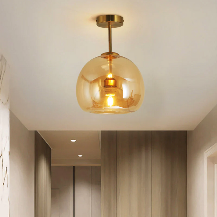 Moderne Rund LED Taklampe - Aurelia | Skanto