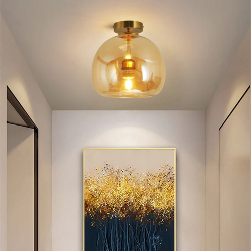 Moderne Rund LED Taklampe - Aurelia | Skanto