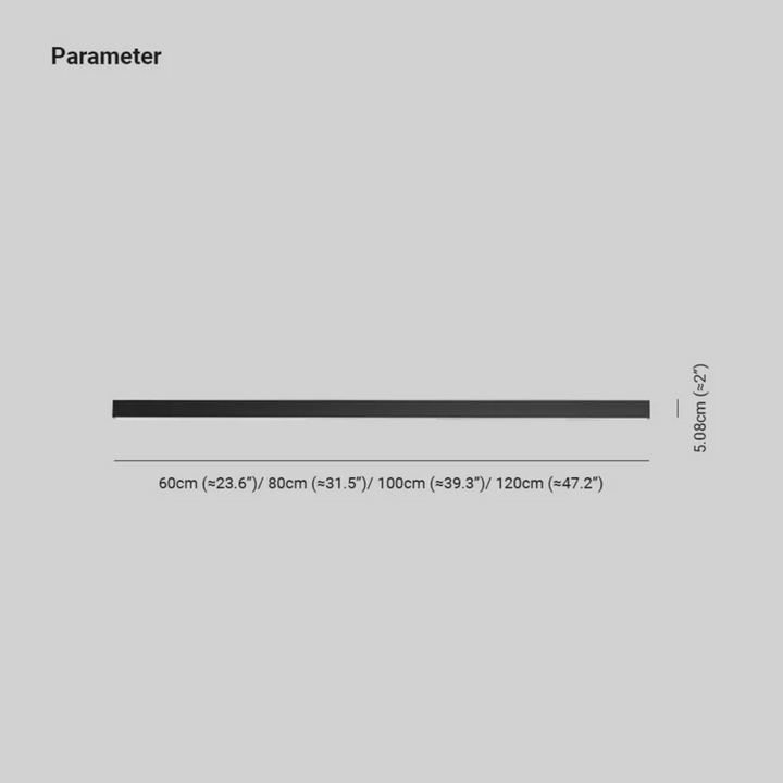 Skanto | Industriell Linear LED Taklampe - Stratum