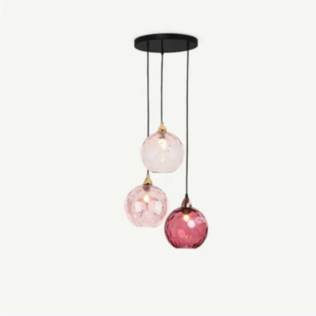 Modern Cluster Pendant Lamp with 3 Lights - Cascade | Skanto