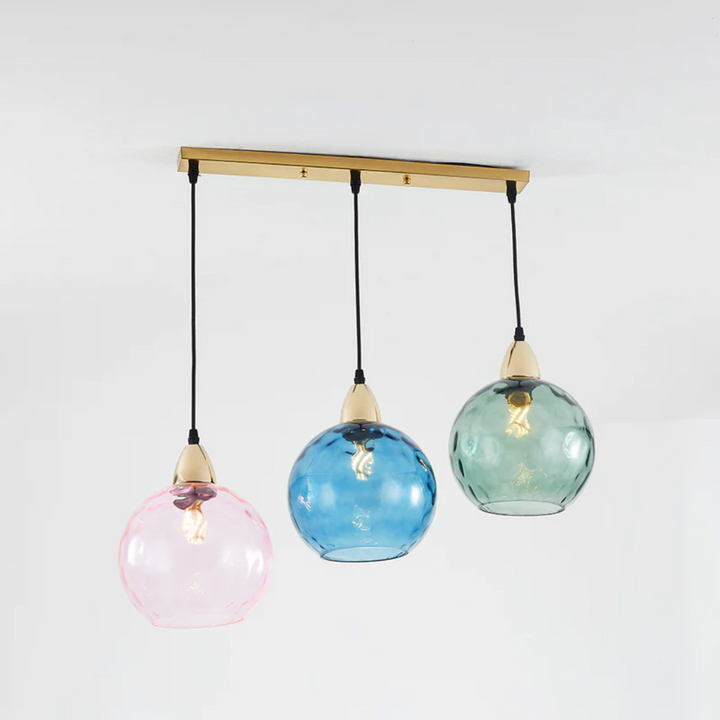 Modern Cluster Pendant Lamp with 3 Lights - Cascade | Skanto