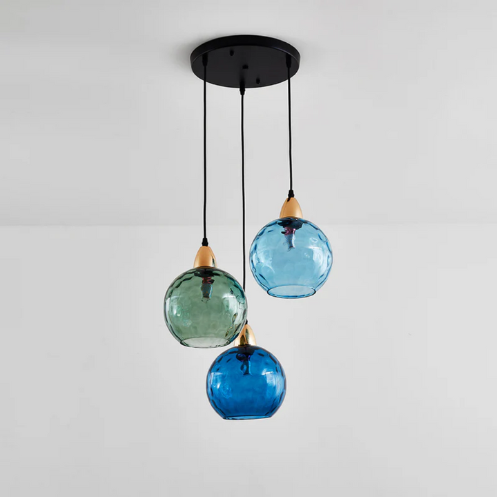 Modern Cluster Pendant Lamp with 3 Lights - Cascade | Skanto