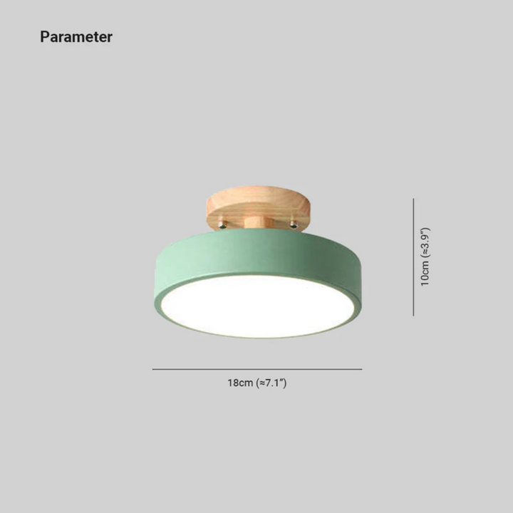 Moderne Runde LED Taklampe - Nova | Skanto