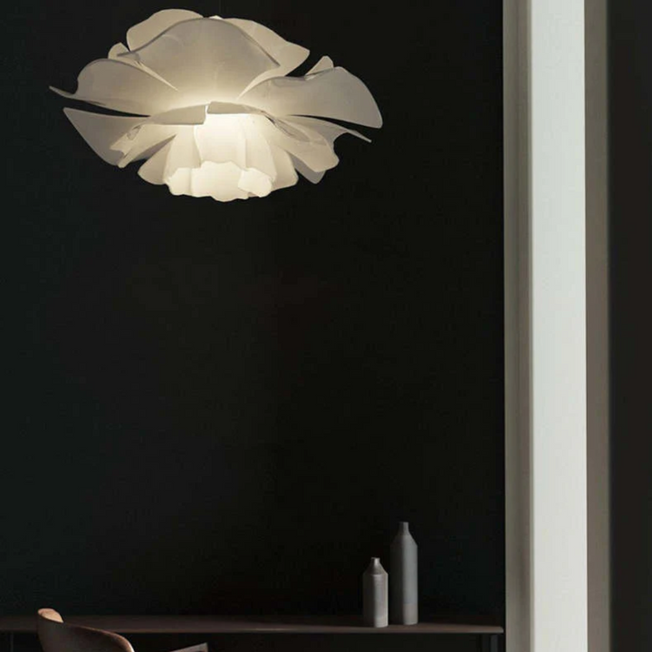Skanto | Design Pendellampe Blomst Hvit Metall - Sophia