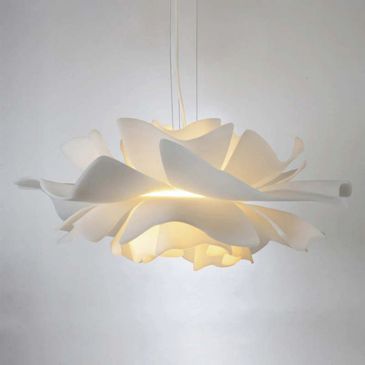 Skanto | Design Pendellampe Blomst Hvit Metall - Sophia