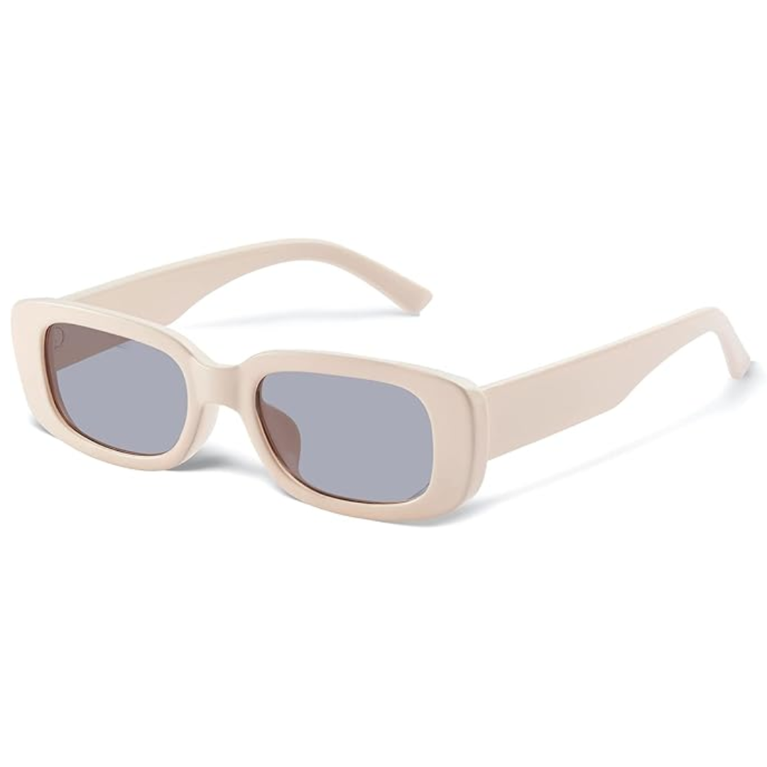 Retro Rectangular Y2K Sunglasses - Aria | Skanto