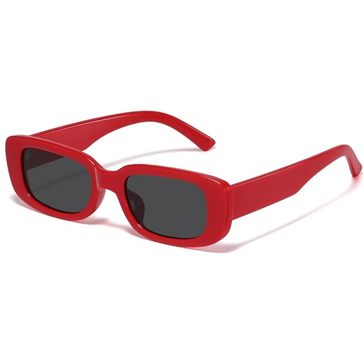 Retro Rectangular Y2K Sunglasses - Aria | Skanto