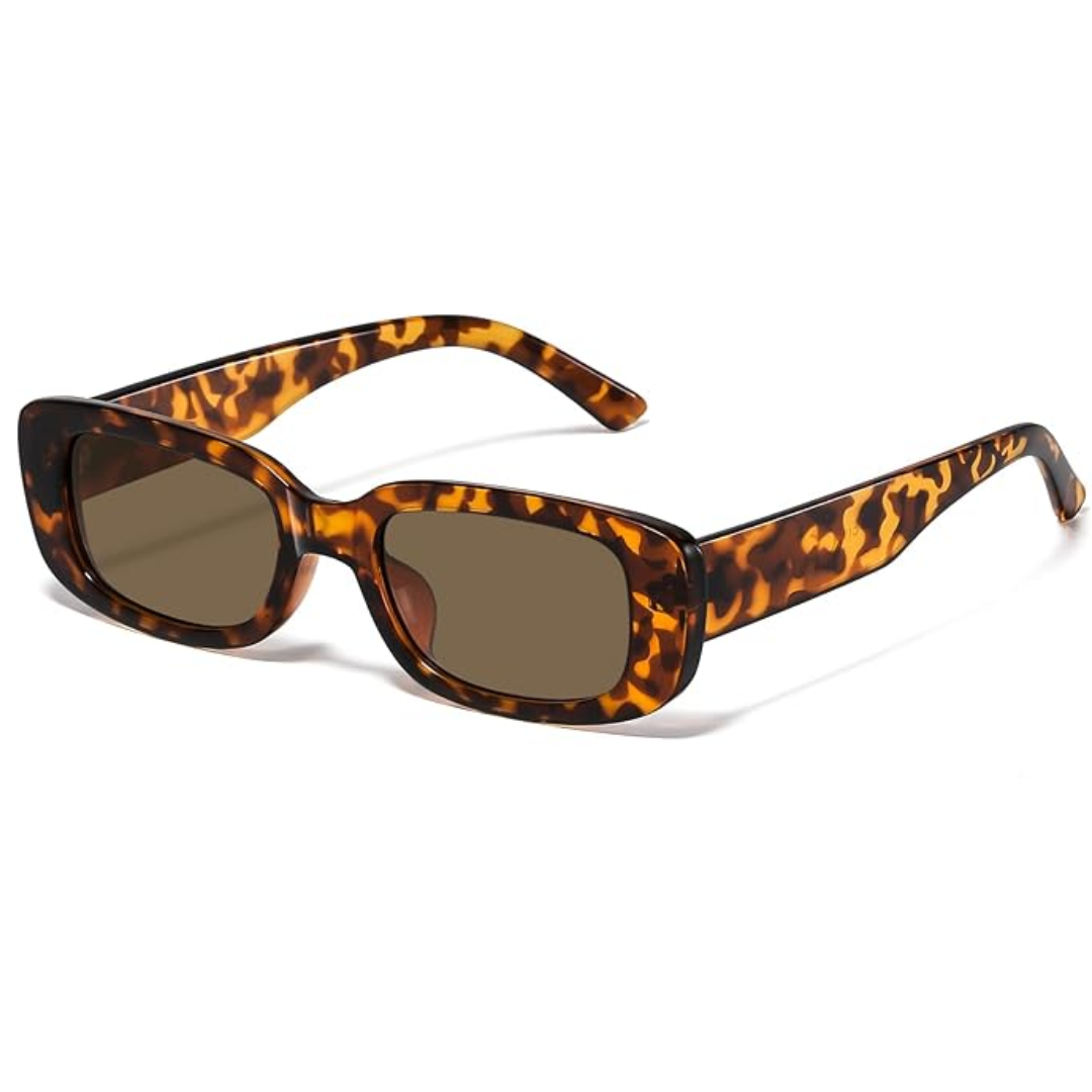 Retro Rectangular Y2K Sunglasses - Aria | Skanto