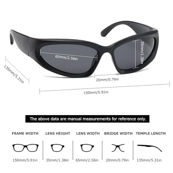 Polarized Sport Sunglasses - SwiftWrap | Skanto
