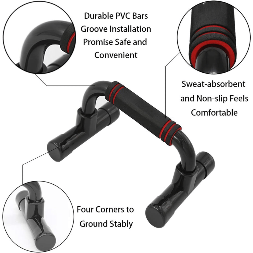 Skanto | Opp Barer - Ergonomiske push-up-håndtak for leddvennlig trening