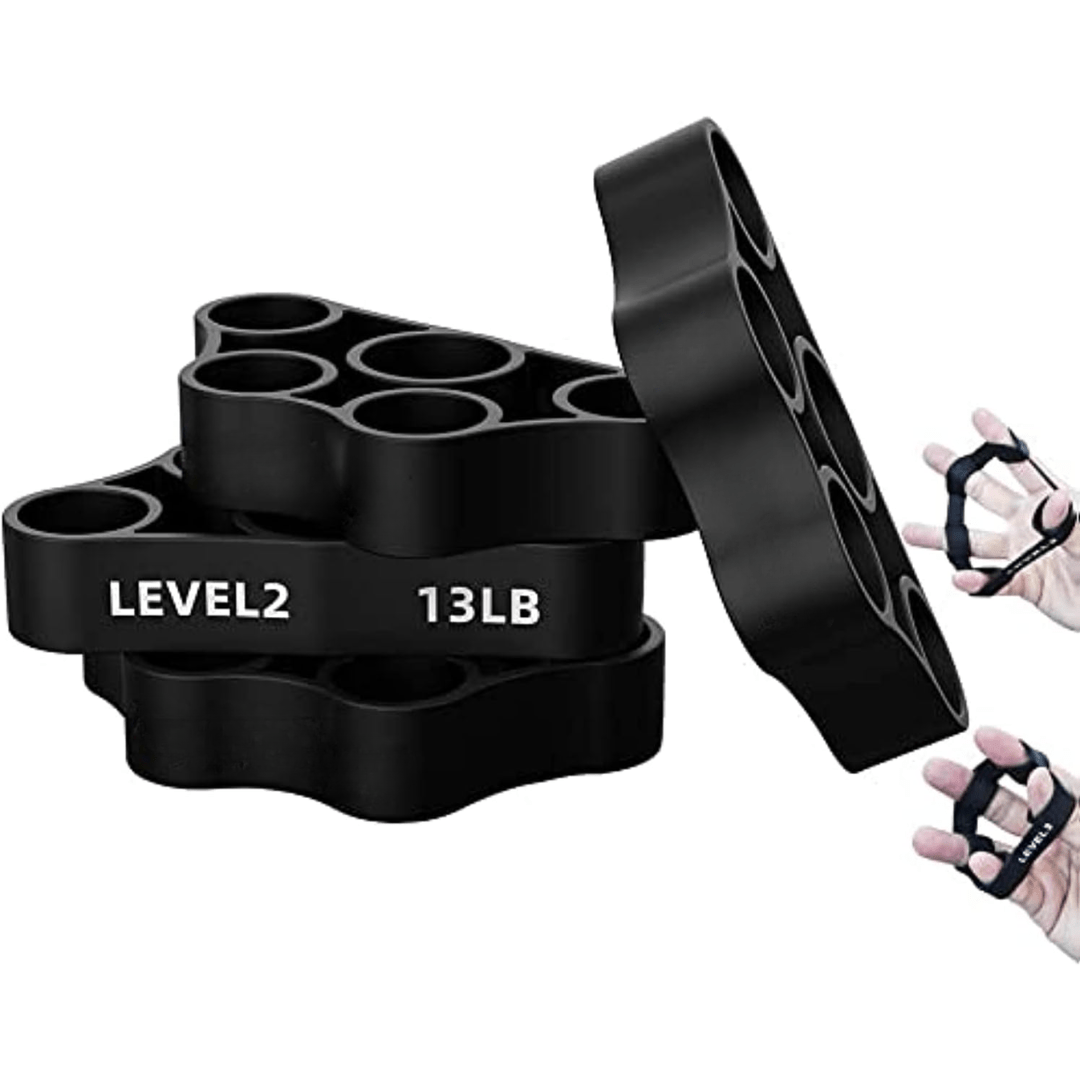 Norvo | sett med 4 håndtrenere for målrettet finger- og underarmsstyrke