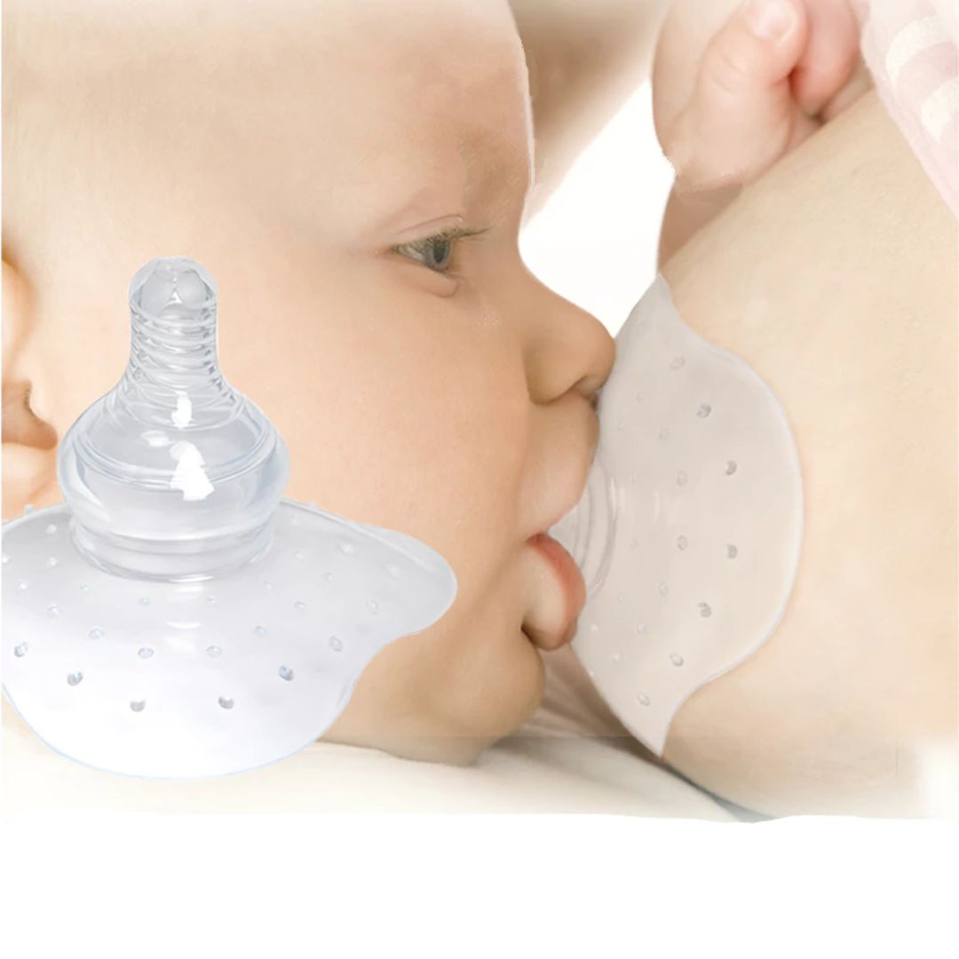 Norvo | Silikon Smokk for Amming – Ammingshjelp for Babyer med Myk, Ruggfri Nipple