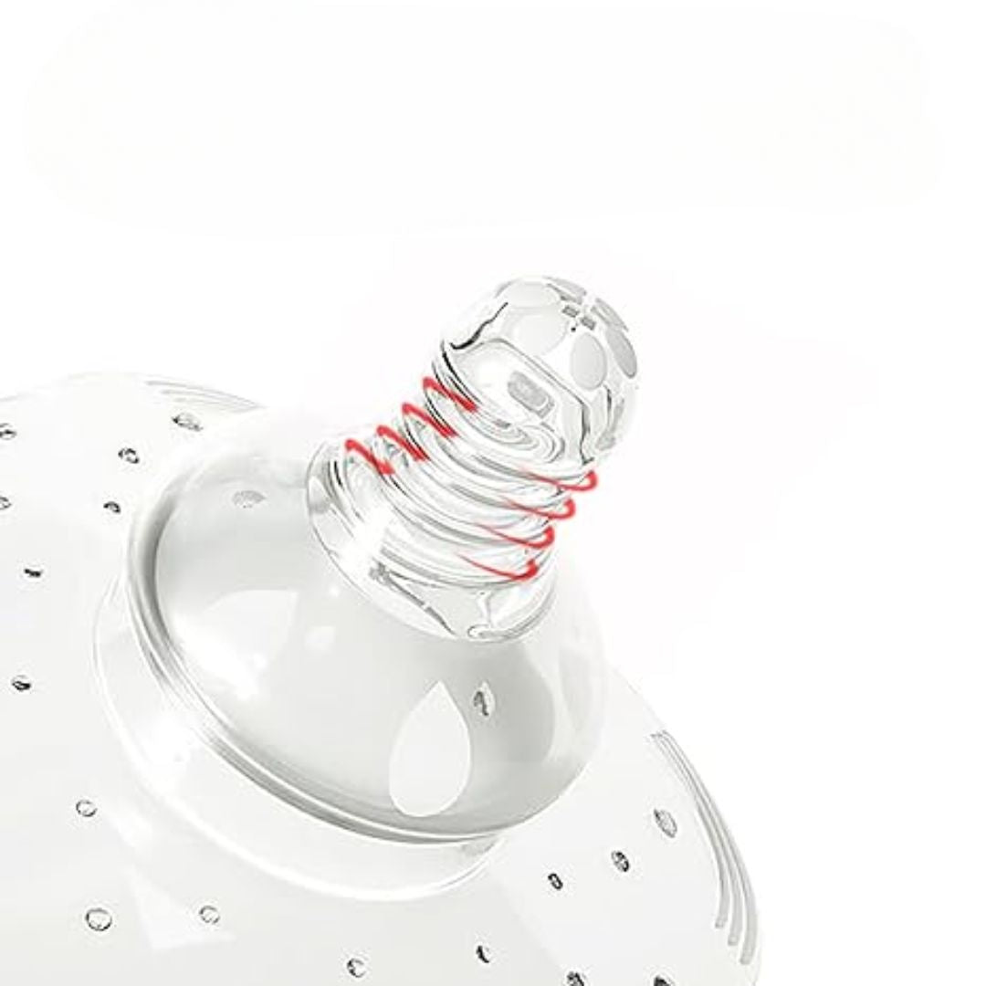 Norvo | Silikon Smokk for Amming – Ammingshjelp for Babyer med Myk, Ruggfri Nipple