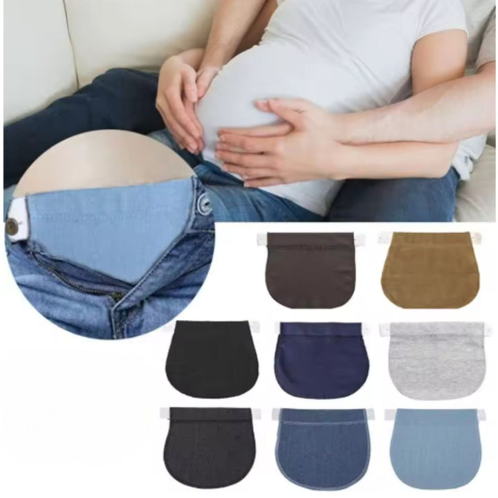 Skanto | Gravid Stretch Belte for Bukser – Behagelig Utvidelse for Gravide Jenter