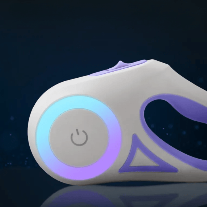 Skanto | Automatisk hundeføringer med LED-lys, USB-oppladbart batteri & 3m lengde for trygge turer
