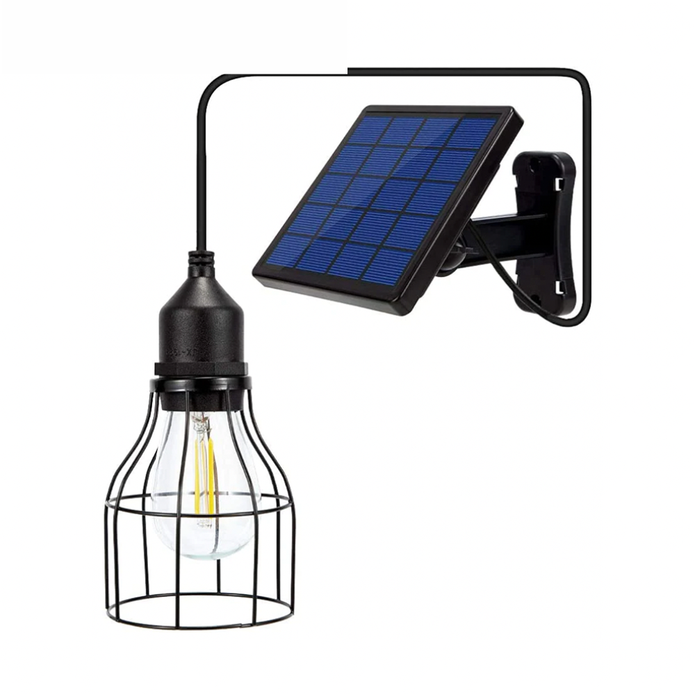 LuxeLicht Solcellelampe - Bærekraftig og energieffektiv utendørslys Skanto