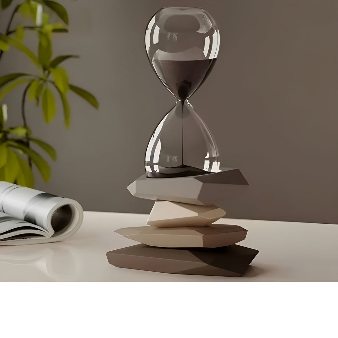 Minimalistisk timeglass – tidløst og dekorativt | Perfekt for stue og kontor
