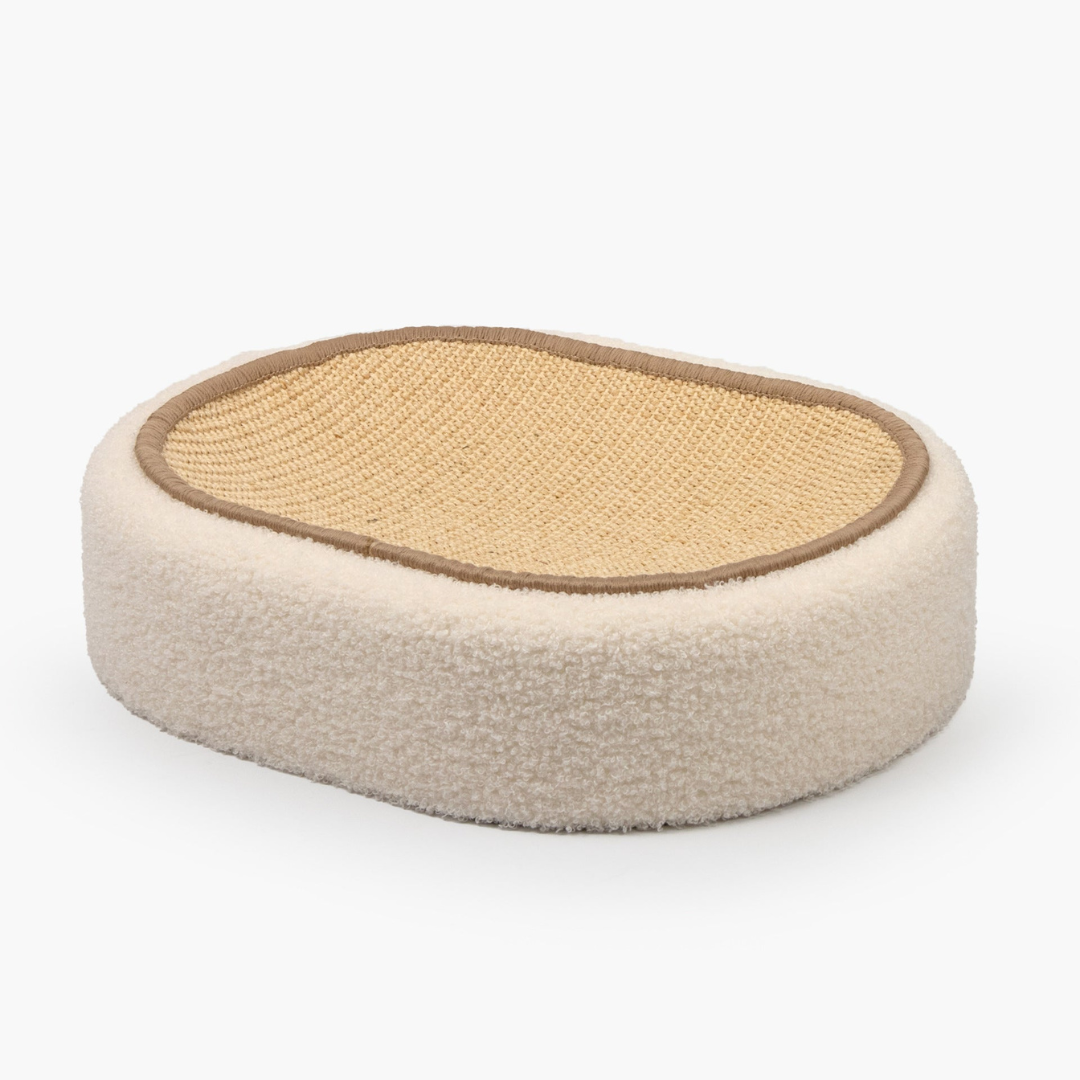 Premium kat sisal klore seng i beige Skanto