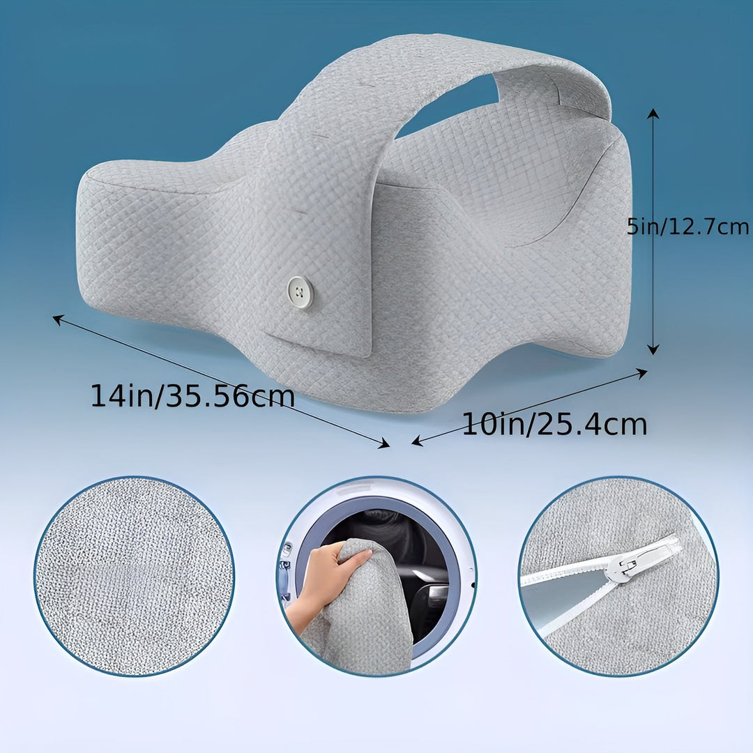 Kneeputer for side sleepers – Ergonomiske & justerbare | Lindring for knær og rygg | Skanto
