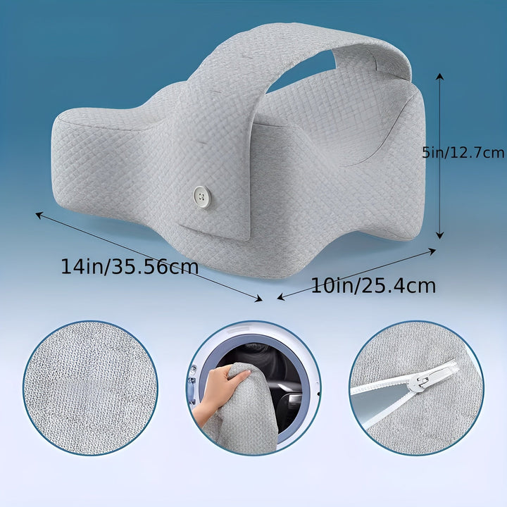 Kneeputer for side sleepers – Ergonomiske & justerbare | Lindring for knær og rygg | Skanto