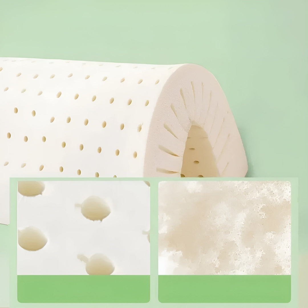 Thai Naturlatex Nakkepute – Ergonomisk og Pustende | Perfekt for en Avslappende Søvn | Skanto