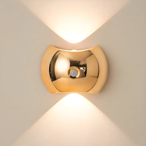 Vegglampe med bevegelsessensor – Dual LED lys Opp & Ned | Magnetisk & Bærbar | Skanto