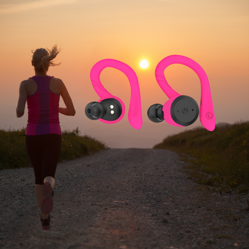 Skanto | Vega Vanntette Trådløse Sportørepropper – 20 Timer Spilltid | Bluetooth 5.0, IPX7 for Svømming & Fitness