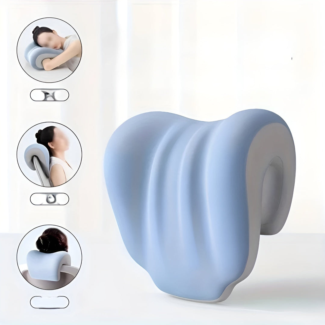 Ergonomisk Nakkepute – Komfortabel Hode- og Nakkebeskyttelse | Ideell for Avslapning | Skanto