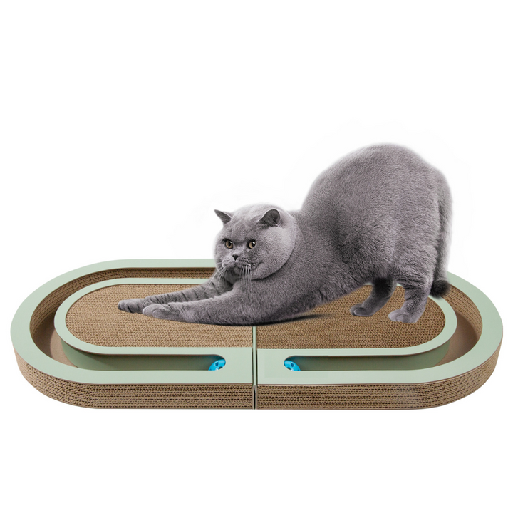 Katt Klore- og Lekeseng Laget av Papp Skanto