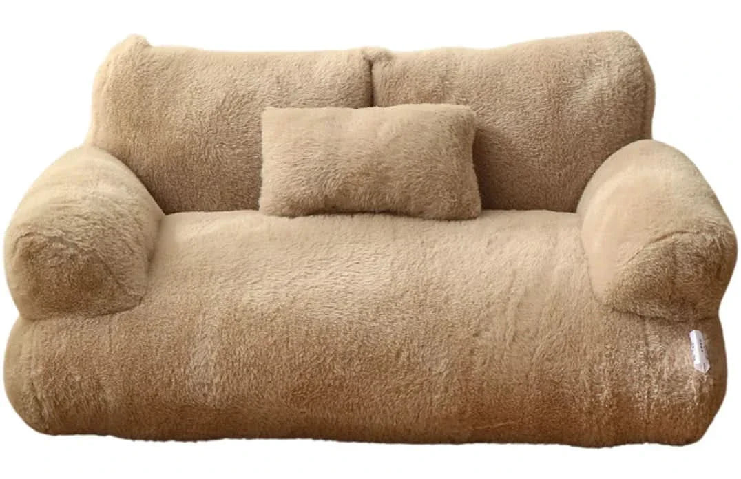 Skanto | Pet Sofa Pro – Beroligende Pet Bed med Hevet Kant for Mindre Stress