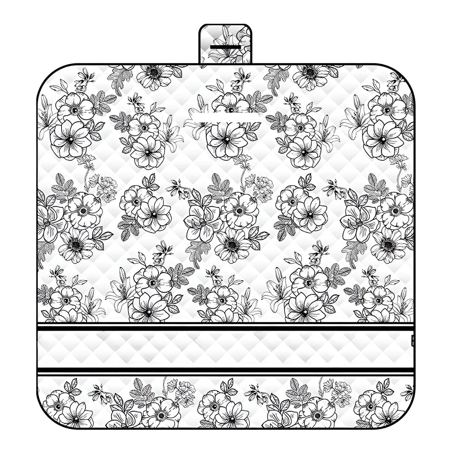 Norvo | Sammenleggbar Babyleketeppe Wanderlino | Polstret & Vanntett | For Utendørs & Hjem | Inkl. Bæreveske