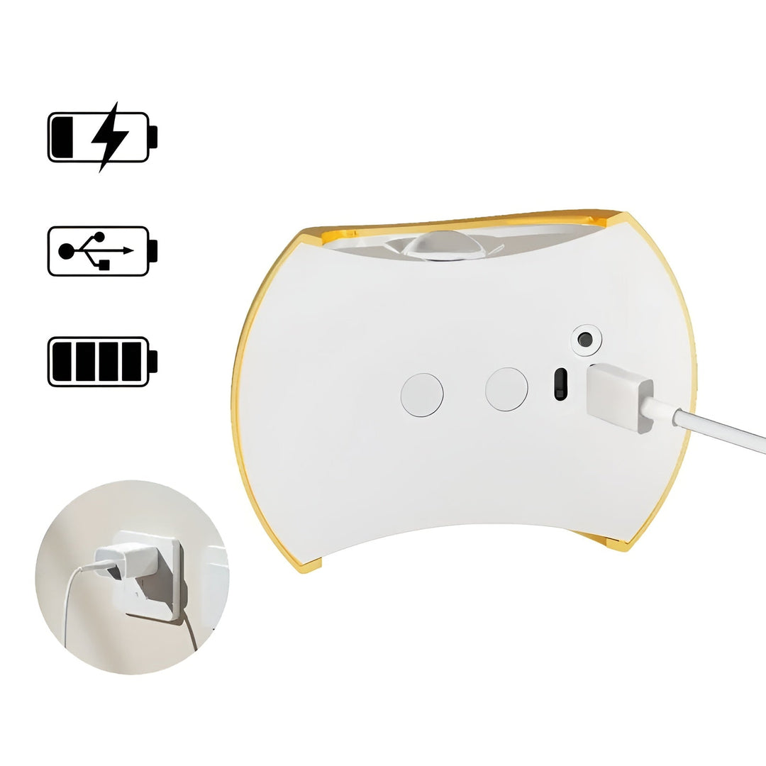 Vegglampe med bevegelsessensor – Dual LED lys Opp & Ned | Magnetisk & Bærbar | Skanto