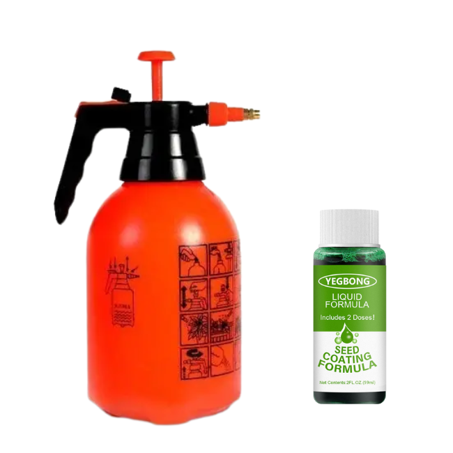 Grønn Gressvekst Spray | Spray din nye plen! | Skanto