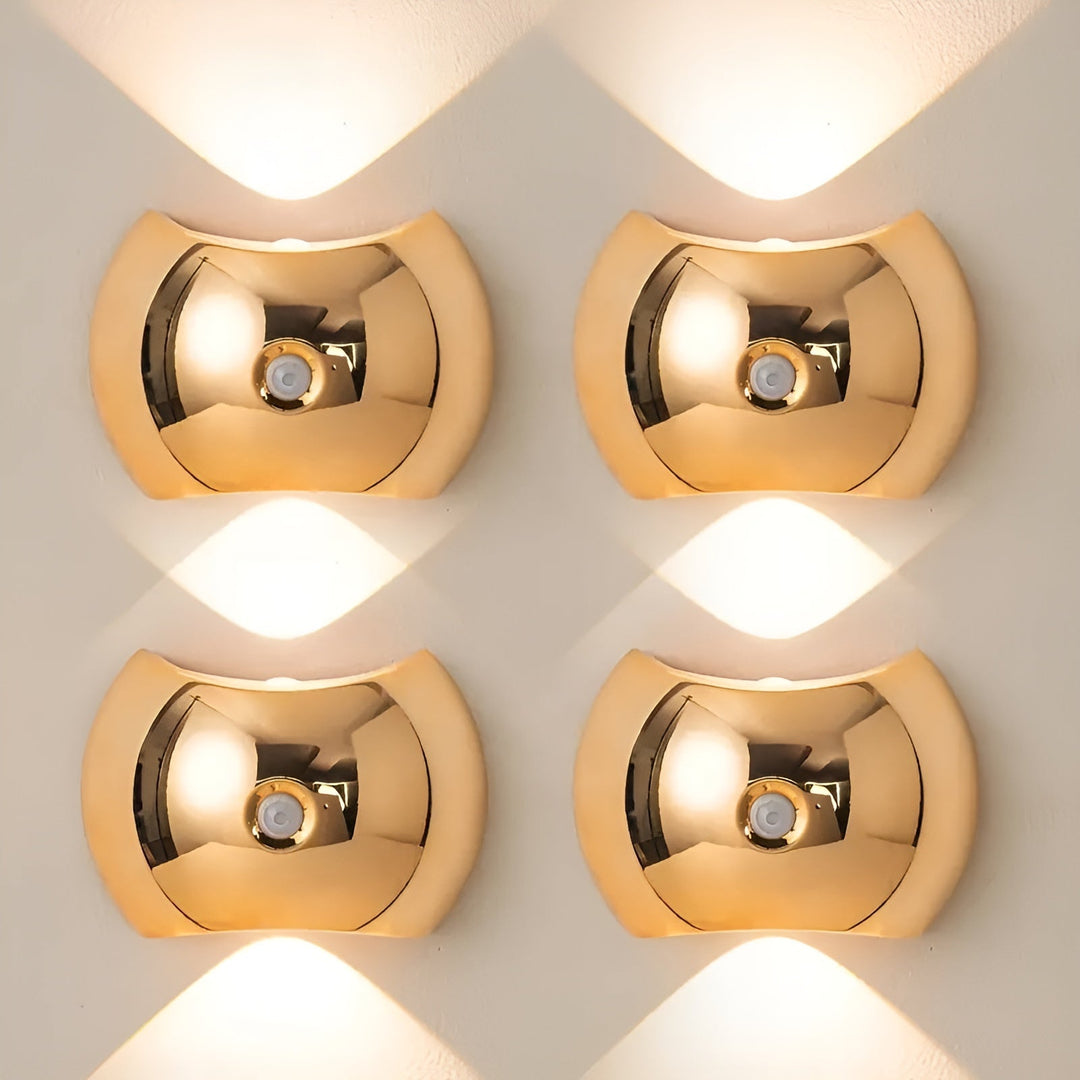 Vegglampe med bevegelsessensor – Dual LED lys Opp & Ned | Magnetisk & Bærbar | Skanto