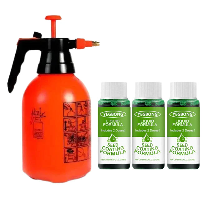 Grønn Gressvekst Spray | Spray din nye plen! | Skanto