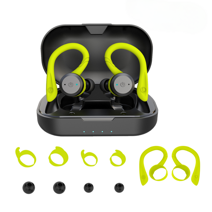 Wasserdichte AudioActive Sport-Ohrhörer – 20 Stunden Wiedergabezeit og Bluetooth
