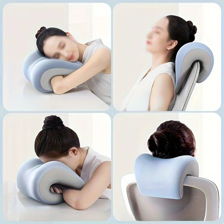 Ergonomisk Nakkepute – Komfortabel Hode- og Nakkebeskyttelse | Ideell for Avslapning | Skanto
