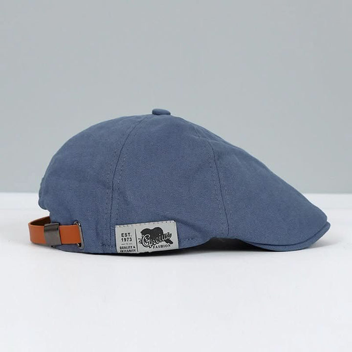 Skanto | Chérie Ullberet | Elegant Fransk Hatt | Unisex Ullblanding | Tidløs Pariser Mote Tilbehør