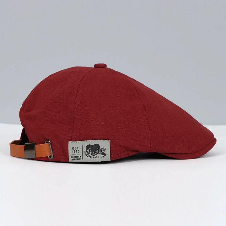 Skanto | Chérie Ullberet | Elegant Fransk Hatt | Unisex Ullblanding | Tidløs Pariser Mote Tilbehør