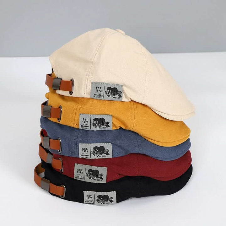 Skanto | Chérie Ullberet | Elegant Fransk Hatt | Unisex Ullblanding | Tidløs Pariser Mote Tilbehør
