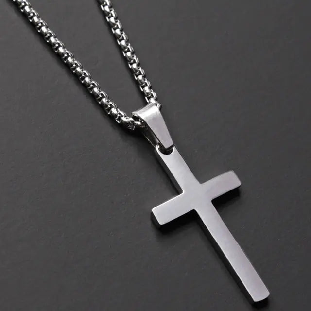 Classic Cross Men’s Necklace Skanto