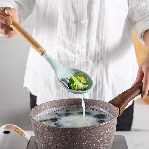 Norvo | Kjøkken Silikon Fleksible Slikkepotter Kake Krem Skrape Matlaging Bakeverktøy