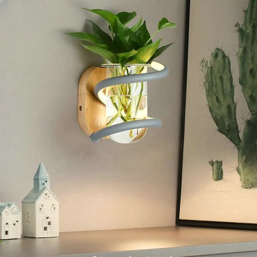 Skanto | Tre LED Vegglampe for Utendørsbelysning & Blomsterdekorasjon