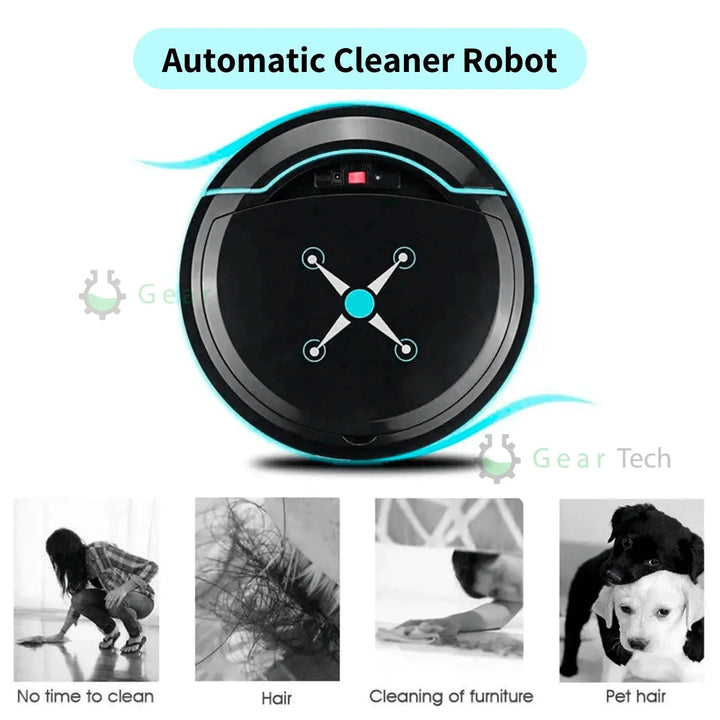 Skanto | Automatisk robotstøvsuger med intelligent navigasjon og moppfunksjon